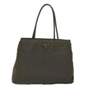 Pre-owned Fabric prada-bags Prada Vintage , Green , Dames