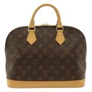 Pre-owned Canvas louis-vuitton-bags Louis Vuitton Vintage , Brown , Da...