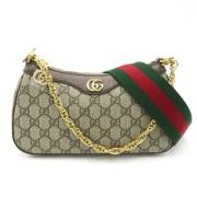 Pre-owned Fabric gucci-bags Gucci Vintage , Beige , Dames