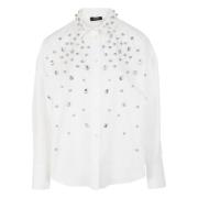 Stijlvolle Blouses voor Vrouwen Liu Jo , White , Dames