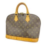 Pre-owned Fabric louis-vuitton-bags Louis Vuitton Vintage , Brown , Da...