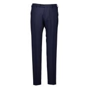 Navy Blauwe Stijlvolle Broek Berwich , Blue , Heren