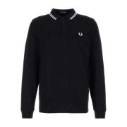 Navy Blue Polo Shirt Fred Perry , Blue , Heren