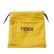 Pre-owned Leather fendi-bags Fendi Vintage , Yellow , Dames