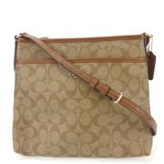 Pre-owned Plastic shoulder-bags Coach Pre-owned , Brown , Dames