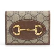 Pre-owned Canvas wallets Gucci Vintage , Beige , Dames