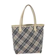 Pre-owned Canvas totes Burberry Vintage , Beige , Dames