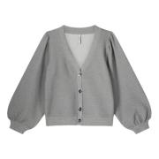 Waffle Vest Grijs Summum Woman , Gray , Dames