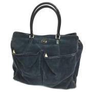 Pre-owned Leather totes Anya Hindmarch Pre-owned , Blue , Dames