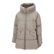 Dames Donsjas Beige A-Line Moorer , Beige , Dames