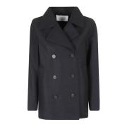 Stijlvolle Peacoat voor Mannen Harris Wharf London , Blue , Dames