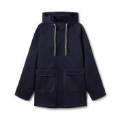 Waterafstotende Parka met Sherpa Fleece Voering Twothirds , Blue , Her...