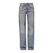 Stijlvolle Denim Jeans Dondup , Gray , Dames