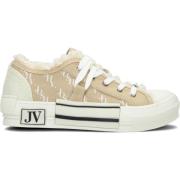 Beige Canvas Lage Sneaker Josh V , Beige , Dames