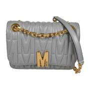 Stijlvolle Tassen Collectie Moschino , Gray , Dames