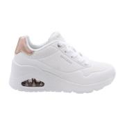 Vlammetje Sneaker Skechers , White , Dames