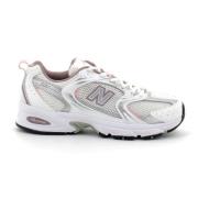 Casual Sneaker 530 Wit-Zilver New Balance , White , Dames