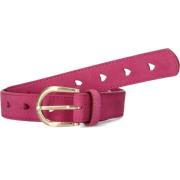 Hart Uitgesneden Suède Riem Fabienne Chapot , Pink , Dames