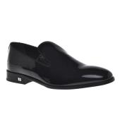 Loafers in black patent leather Baldinini , Black , Heren