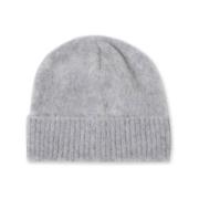 Wollen Gebreide Wintermuts Iceberg , Gray , Dames