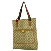 Pre-owned Plastic gucci-bags Gucci Vintage , Brown , Dames