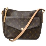 Pre-owned Canvas louis-vuitton-bags Louis Vuitton Vintage , Brown , Da...