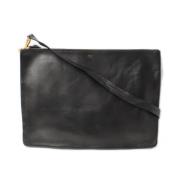 Pre-owned Leather celine-bags Celine Vintage , Black , Dames