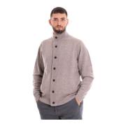 Heren Zip Sweater Barbour , Gray , Heren