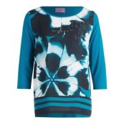 Bloemenblouse shirt voor stad en reis Betty Barclay , Multicolor , Dam...