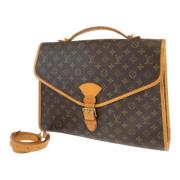 Pre-owned Canvas louis-vuitton-bags Louis Vuitton Vintage , Brown , Da...