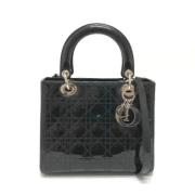 Pre-owned Leather dior-bags Dior Vintage , Black , Dames