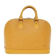 Pre-owned Leather louis-vuitton-bags Louis Vuitton Vintage , Yellow , ...