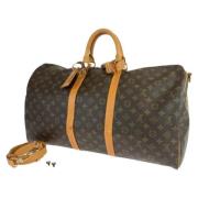 Pre-owned Canvas louis-vuitton-bags Louis Vuitton Vintage , Brown , Da...