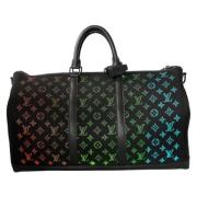 Pre-owned Canvas louis-vuitton-bags Louis Vuitton Vintage , Black , Da...