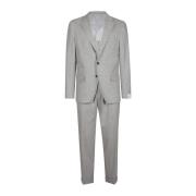 Chic Suit for Men Eleventy , Gray , Heren