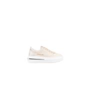 Stijlvolle Sneaker Collectie Alexander Smith , Beige , Dames