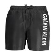 Heren Zwemboxer Zwart Calvin Klein , Black , Heren