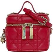 Pre-owned Leather dior-bags Dior Vintage , Red , Dames