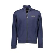 Blauw Sportief Sweatshirt met Lange Mouwen Plein Sport , Blue , Heren