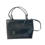 Pre-owned Leather dior-bags Dior Vintage , Black , Dames