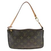 Pre-owned Canvas louis-vuitton-bags Louis Vuitton Vintage , Brown , Da...