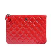 Pre-owned Fabric chanel-bags Chanel Vintage , Red , Dames