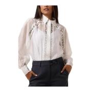 Elegante Witte Blouse Cmultra-Shirt Copenhagen Muse , White , Dames