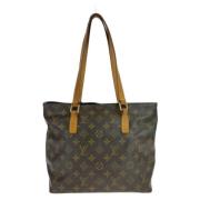 Pre-owned Canvas louis-vuitton-bags Louis Vuitton Vintage , Brown , Da...