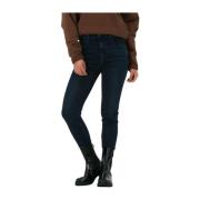 Hoge Skinny Jeans in Blauw Diesel , Blue , Dames