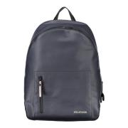 Blauwe Rugzak met Laptopvak Tommy Hilfiger , Blue , Heren