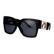 Stijlvolle zonnebril 0Ve4402 Versace , Black , Dames