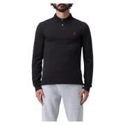 Klassiek Polo Shirt Polo Ralph Lauren , Black , Heren