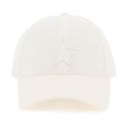 Sterren Collectie Baseballpet Golden Goose , White , Unisex