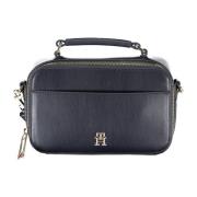 Blauwe Dames Tas met Verstelbare Band Tommy Hilfiger , Blue , Dames